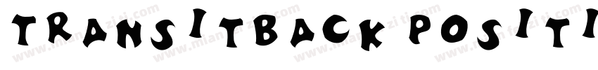 TransitBack Positiv字体转换